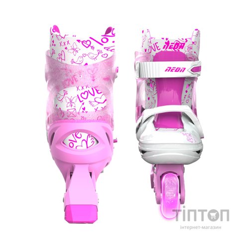 Роликові ковзани Neon Inline Pink розмір 34-37 (NT08P4)