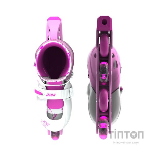 Роликові ковзани Neon Inline Pink розмір 34-37 (NT08P4)