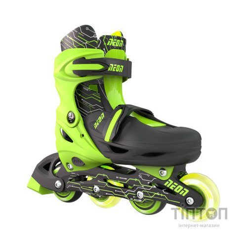Роликові ковзани Neon Сombo Green розмір 34-37 (NT10G4)