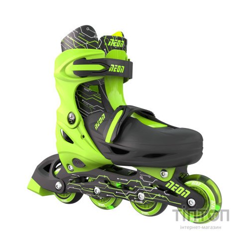 Роликові ковзани Neon Сombo Green розмір 34-37 (NT10G4)