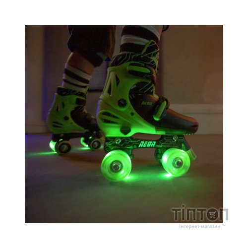 Роликові ковзани Neon Сombo Green розмір 34-37 (NT10G4)