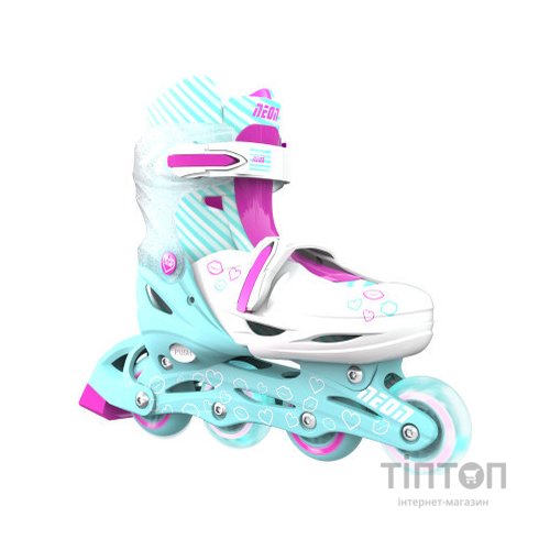Роликові ковзани Neon Сombo Turquoise розмір 30-33 (NT09T4)