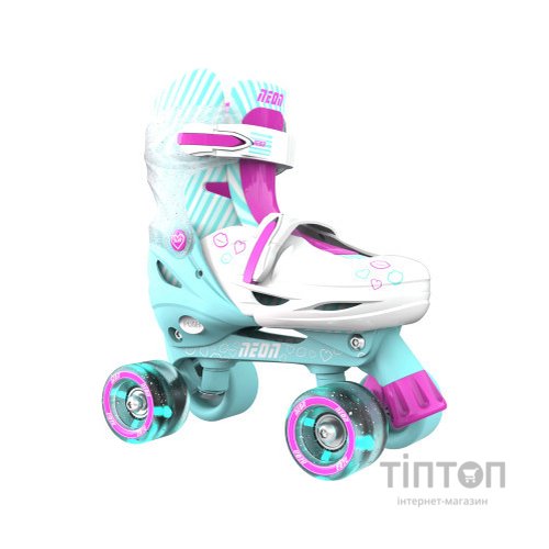 Роликові ковзани Neon Сombo Turquoise розмір 34-37 (NT10T4)