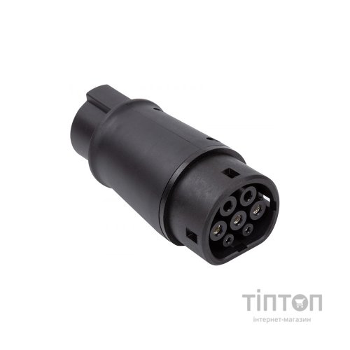 Розетка для заряджання електромобіля HiSmart Type 2 (Female) - Type 1 (Male) (EV200481)