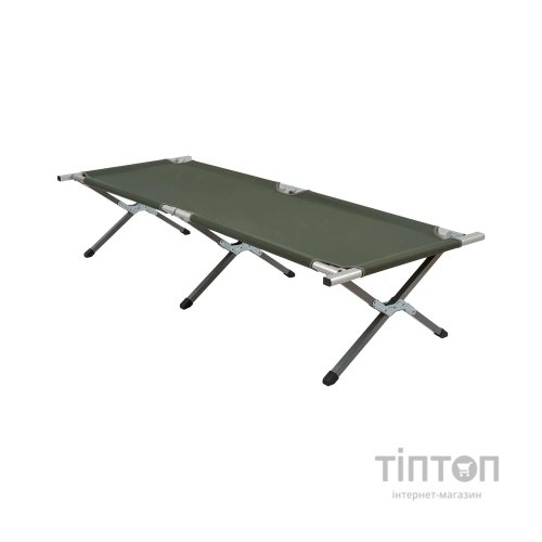 Розкладачка Highlander Aluminium Camp Bed Green (925471)