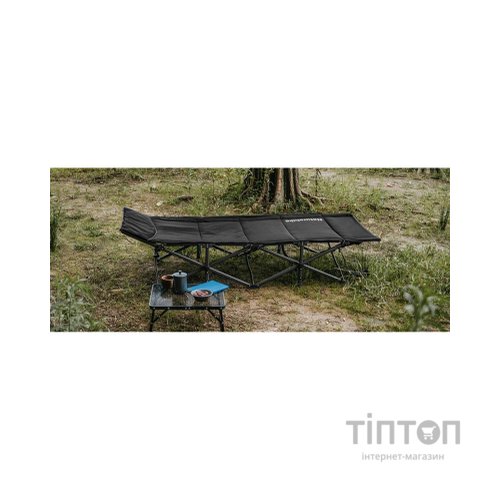 Розкладачка Naturehike CNK2300WS010, поліестер Oxford, чорна (6976507665209)