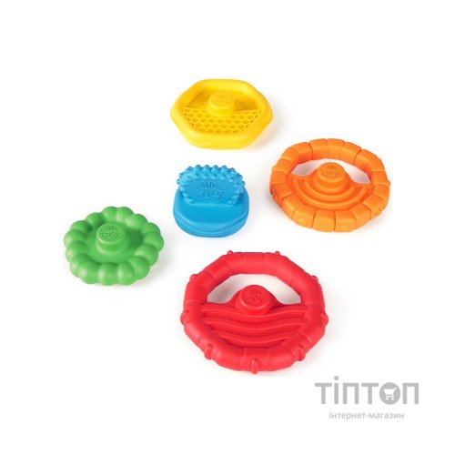 Розвиваюча іграшка Baby Einstein пірамідка Stack & Teethe (12356)