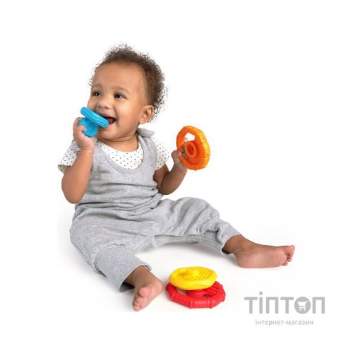 Розвиваюча іграшка Baby Einstein пірамідка Stack & Teethe (12356)