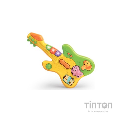Розвиваюча іграшка Baby Team Гітара жовта (8644_гітара_жовта)