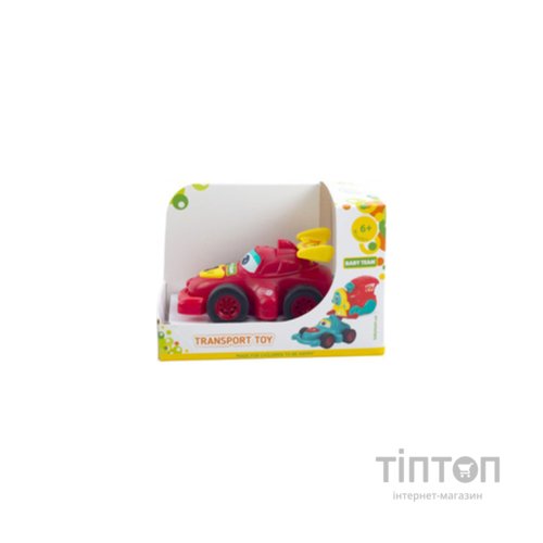 Розвиваюча іграшка Baby Team інерційна машинка червона (8620_машинка_червона)