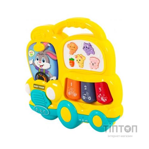 Розвиваюча іграшка Baby Team музична Автобус (8633_желтый)