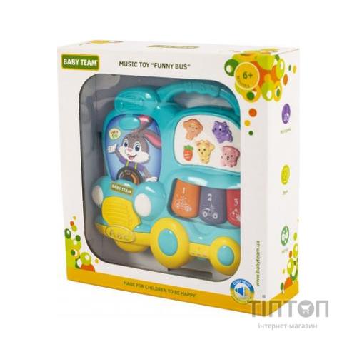 Розвиваюча іграшка Baby Team музичний Автобус (8633)