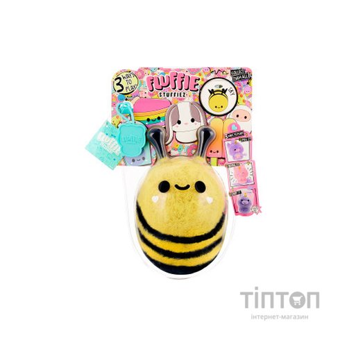 Розвиваюча іграшка Battat антистрес серії Small Plush-Бджілка/Сонечко (594475-5)