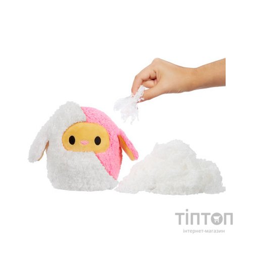 Розвиваюча іграшка Battat антистрес серії Small Plush-Овечка (594475-6)