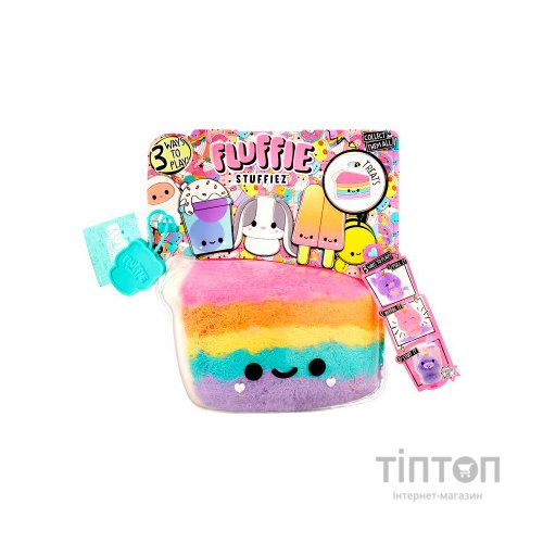 Розвиваюча іграшка Battat антистрес серії Small Plush-Торт/Піца (594475-4)