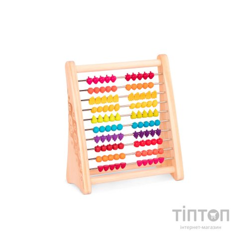 Розвиваюча іграшка Battat дерев'яна рахівниця Тутті-фрутті (BX1778Z)