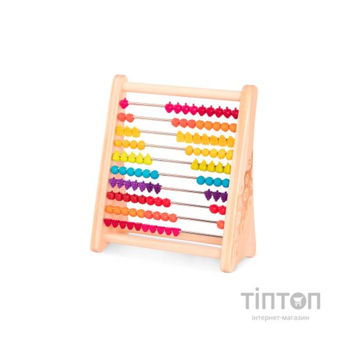 Розвиваюча іграшка Battat дерев'яна рахівниця Тутті-фрутті (BX1778Z)