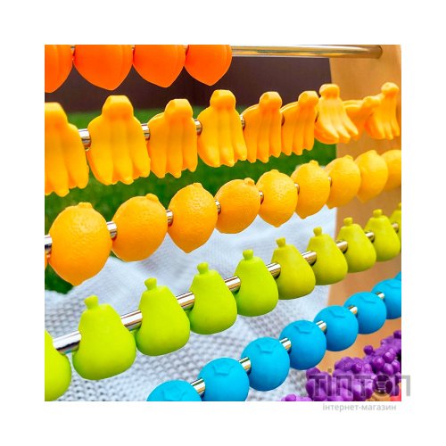 Розвиваюча іграшка Battat дерев'яна рахівниця Тутті-фрутті (BX1778Z)