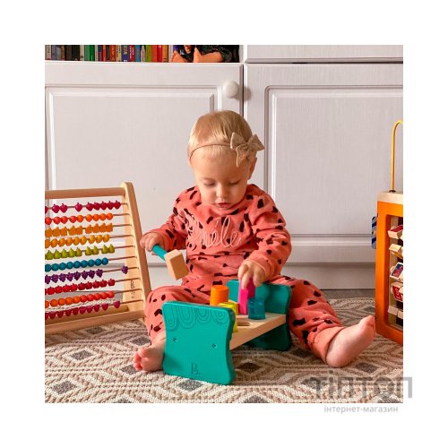 Розвиваюча іграшка Battat дерев'яна рахівниця Тутті-фрутті (BX1778Z)