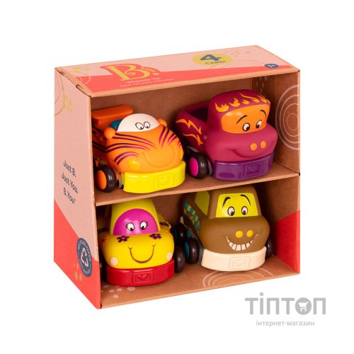 Розвиваюча іграшка Battat Кумедний Автопарк (BX1995Z)