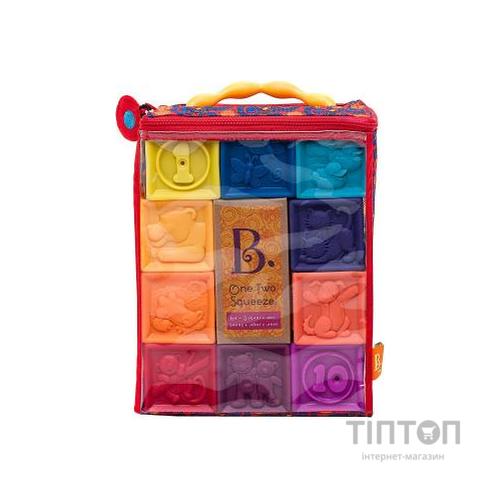 Розвиваюча іграшка BATTAT Порахуй-ка! (BX1002Z) кубики, від 2 років, координація руху, Колірне спри