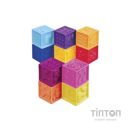 Розвиваюча іграшка BATTAT Порахуй-ка! (BX1002Z) кубики, від 2 років, координація руху, Колірне спри