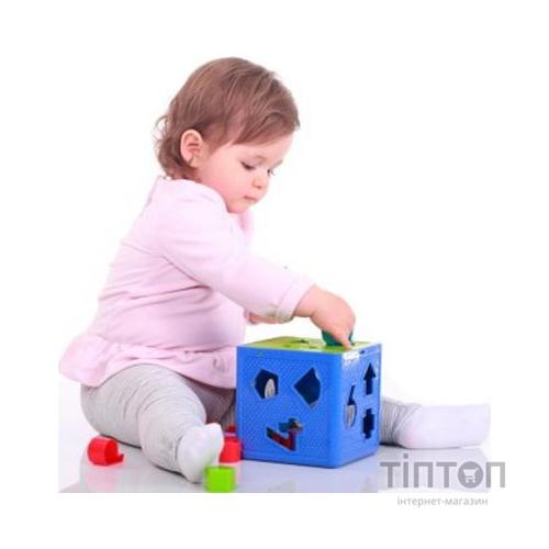 Розвиваюча іграшка BeBeLino Куб-сортер (57116)