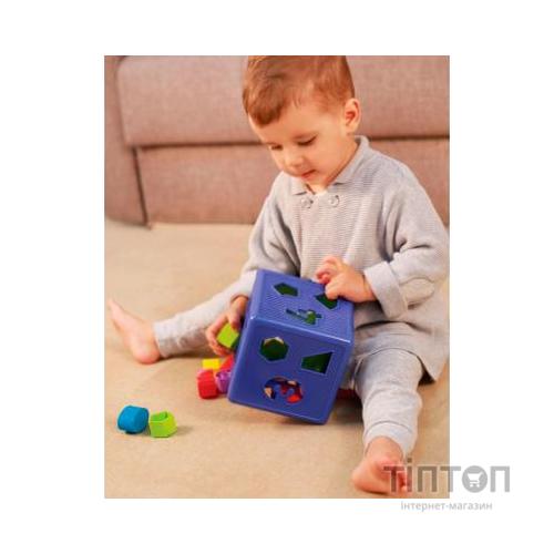 Розвиваюча іграшка BeBeLino Куб-сортер (57116)