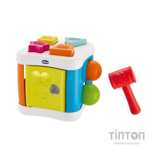 Розвиваюча іграшка Chicco сортер 2 в 1 Куб (09686.10)
