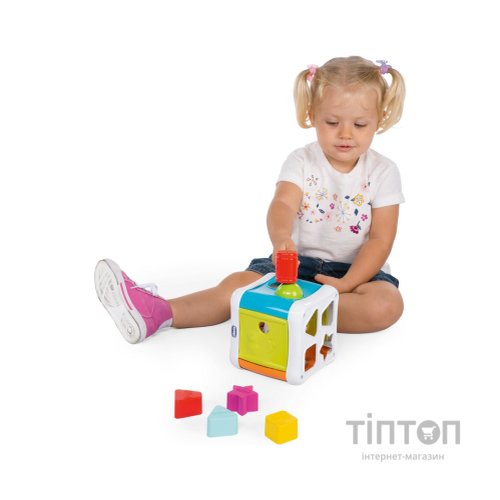 Розвиваюча іграшка Chicco сортер 2 в 1 Куб (09686.10)