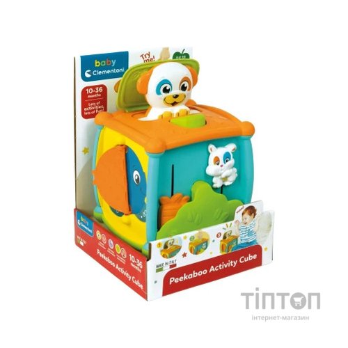 Розвиваюча іграшка Clementoni Peekaboo Activity Cube (17672)