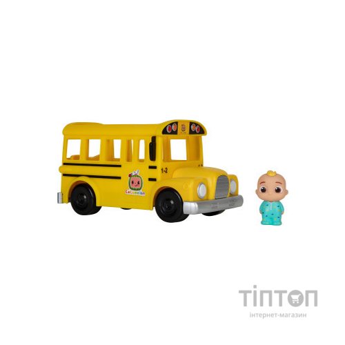 Розвиваюча іграшка CoComelon Feature Vehicle Жовтий Шкільний Автобус зі звуком (CMW0015)