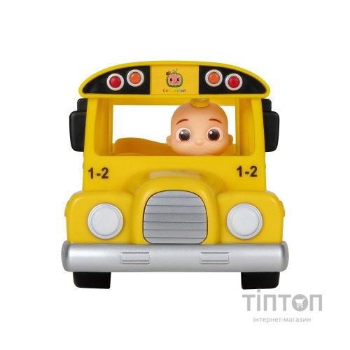 Розвиваюча іграшка CoComelon Feature Vehicle Жовтий Шкільний Автобус зі звуком (CMW0015)