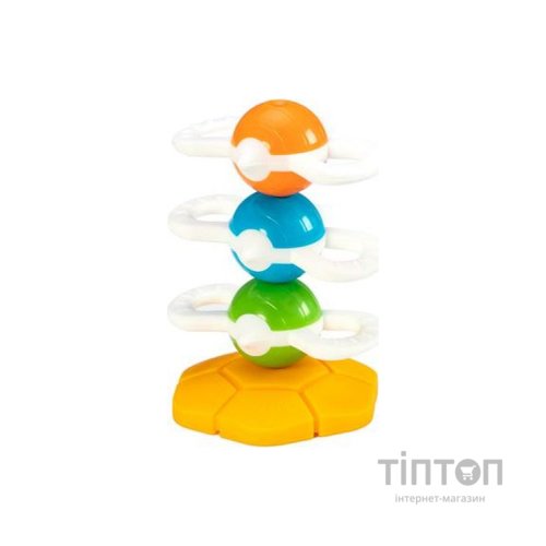 Розвиваюча іграшка Fat Brain Toys Магнітна пірамідка Веселі бджілки Dizzy Bees (F294ML)