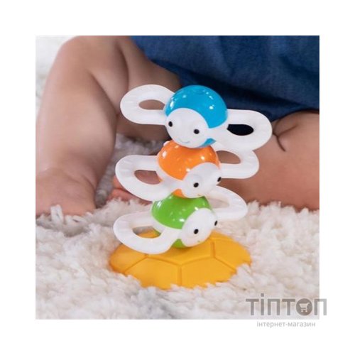 Розвиваюча іграшка Fat Brain Toys Магнітна пірамідка Веселі бджілки Dizzy Bees (F294ML)