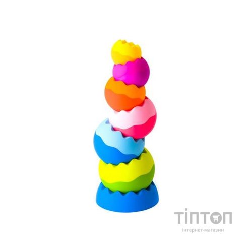 Розвиваюча іграшка Fat Brain Toys Пірамідка-балансир Tobbles Neo (F070ML)