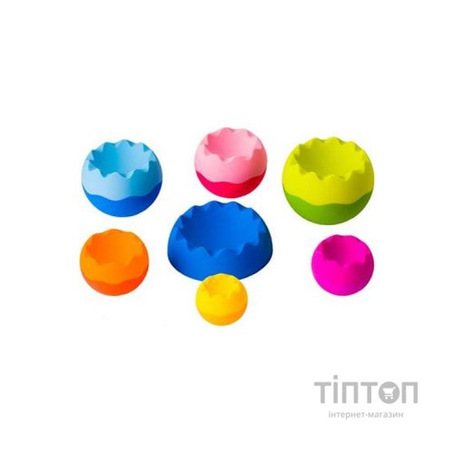 Розвиваюча іграшка Fat Brain Toys Пірамідка-балансир Tobbles Neo (F070ML)