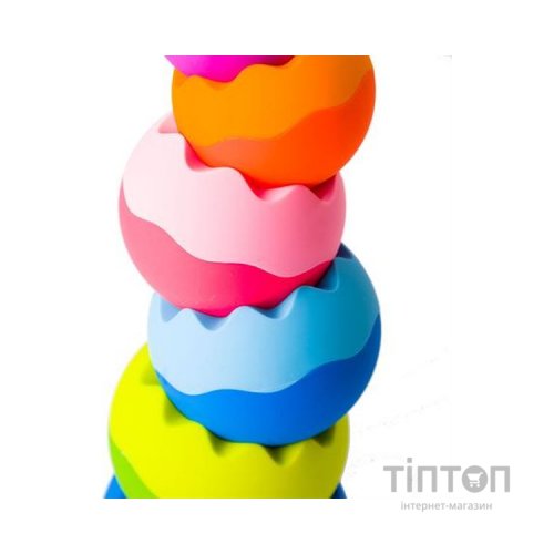 Розвиваюча іграшка Fat Brain Toys Пірамідка-балансир Tobbles Neo (F070ML)