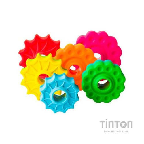 Розвиваюча іграшка Fat Brain Toys Пірамідка гвинтова тактильна SpinAgain (F110ML)