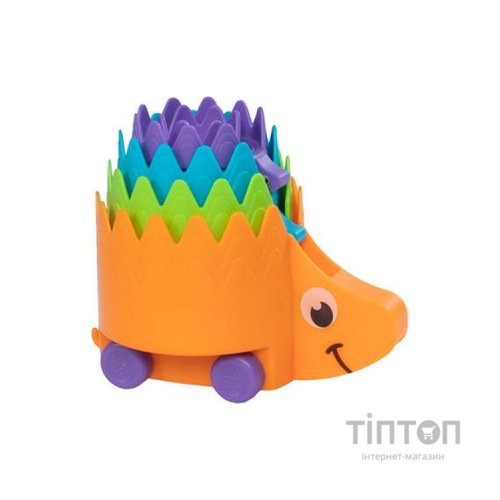 Розвиваюча іграшка Fat Brain Toys Пірамідка на колесах Їжачки Hiding Hedgehogs (F223ML)