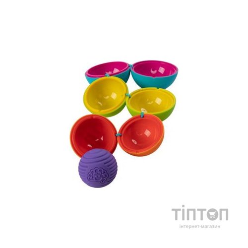 Розвиваюча іграшка Fat Brain Toys Сортер сенсорний Сфери Омбі Oombee Ball (F230ML)