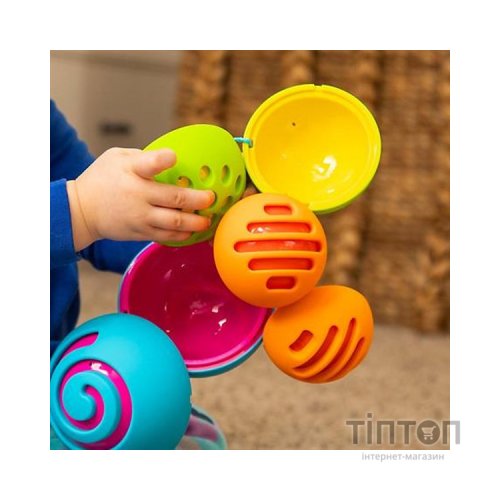 Розвиваюча іграшка Fat Brain Toys Сортер сенсорний Сфери Омбі Oombee Ball (F230ML)