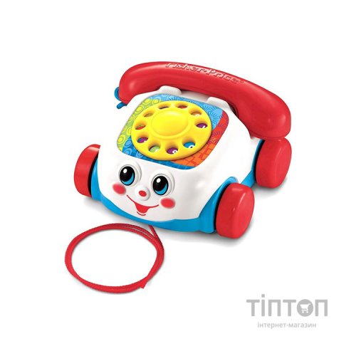 Розвиваюча іграшка Fisher-Price Іграшка-каталка "Веселий телефон" Fisher-Price (FGW66)