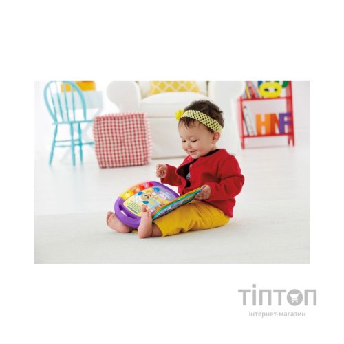 Розвиваюча іграшка Fisher-Price Музична книжечка з віршиками (укр.) (DKK16)