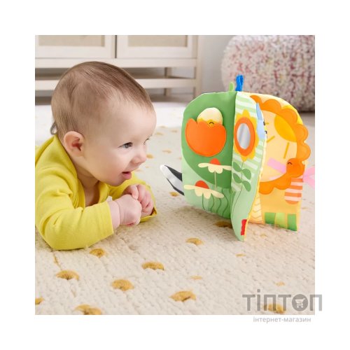 Розвиваюча іграшка Fisher-Price м'якенька розвивальна книжечка (JKP53)