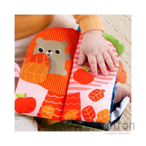Розвиваюча іграшка Fisher-Price м'якенька розвивальна книжечка (JKP53)