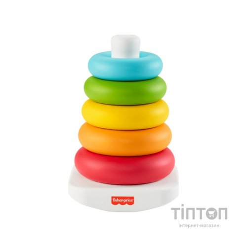 Розвиваюча іграшка Fisher-Price Пірамідка з еко-матеріалів (GRF09)