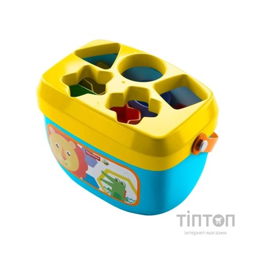 Розвиваюча іграшка Fisher-Price Відерце з кубиками Яскраве (FFC84)