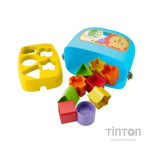 Розвиваюча іграшка Fisher-Price Відерце з кубиками Яскраве (FFC84)