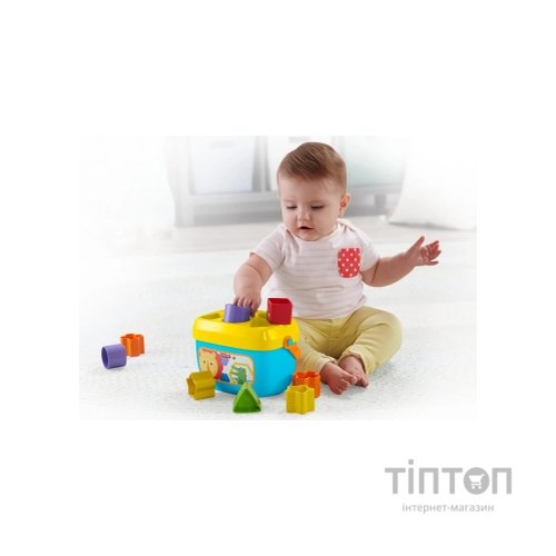 Розвиваюча іграшка Fisher-Price Відерце з кубиками Яскраве (FFC84)